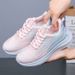 2025 Spring Autumn New Mesh Sports Casual Shoes, Breathable And Comfortable, Lightweight Running Students, Women's Shoes_vogvips.com