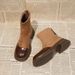 Women's Skinny Ankle Boots Western Style Popular Short Boot For Ladies_vogvips.com