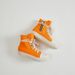 Men's Shoes High Top Shoes Orange Canvas Men And Women Same Style Couple Sneakers_vogvips.com