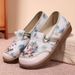 Women's Versatile New Spring Ethnic Style Embroidered Old Beijing Cloth Women's Hanfu Shoes, Mother's Casual Shoes_vogvips.com