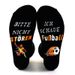 Leisure sports mid-tube cotton socks sole lettering socks_vogvips.com