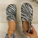 2026 New Retro Tiger Pattern Baotou Half Slippers Low Heel Large Women's Shoes_vogvips.com