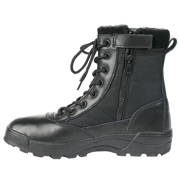 Combat Boots Outdoor Amu Autumn And Winter Piled Thickened High-top Combat Boots Warm Winter Boots Tactical Boots_vogvips.com