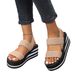 Cross-border Hot-selling Women's Thick-soled 2026 New European And American Style One-strap Heeled Height-increasing_vogvips.com