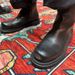 European Warm Series Genuine Martin Steel Toe Zipper Handmade Work Men's Motorcycle Boots Large Leather Shoes Men_vogvips.com