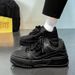 Men's 2024 New Casual Small White Korean Version Trendy Sports Men's Bread Shoes, Niche Board Shoes_vogvips.com