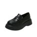 Genuine Loafers Women 2025 Spring & Fall New Arrival Season Platform Black Versatile Single-Layer JK British Style_vogvips.com