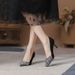 Women's Shoes Long Term Standing Without Tiring Work Shoes, Beautiful Black Professional Work Interview Work Wear Stiletto Leather Shoes_vogvips.com