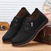 Man Sports Running Shoes Synthetic Canvas Versatile Easy To Clean Sneakers Footgear_vogvips.com