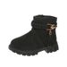 Girls' Korean Fashion Side Zipper Leather 2025 Spring And Autumn New Children's Martin Versatile Big Kids Boots_vogvips.com