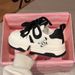 Super Popular Versatile Thick-Soled Panda White Sneakers For Women, Hot-Selling Board Shoes, 2025 New Spring Casual_vogvips.com