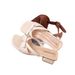 Women's Slippers 2025 Summer New French Style Bow Square Toe Chunky Heel One-Strap Sandals Outdoor High Heels For Women_vogvips.com