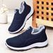 European Warm Series Cotton Shoes Couple Style Slip-On Versatile Snow Cold-Proof Warm Men's Large Size Short Boots_vogvips.com