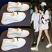 Shoes Women's Shoes Loafers Small Leather Shoes Season Platform Muffin One Pedal Lazy Little White Single Shoes_vogvips.com