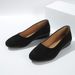 Plus Size Women's Casual Slip-On Loafers With Soft Sole Round Toe Comfortable Low Heel Flats For Everyday Wear Single Shoes For Women._vogvips.com