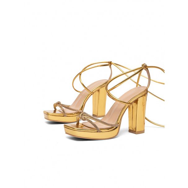 Summer High Heel Waterproof Platform Sandals Rhintone Back Strap Soft Sole Non-Slip Versatile Fashion Women's Lady_vogvips.com