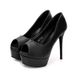 New Arrivalfashionfashiontrendysexybusiness High Heels Waterproof Platform Shallow Mouth Fish Mouth Casual Women's Heels_vogvips.com