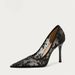European And American Exy Women' Hoe, Tiletto High-heeled Hallow Pointed Toe 2026 New Meh Hollow Lace Ingle_vogvips.com