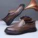 New Men's High End Business Dress Fashion Versatile Casual Leather Shoes_vogvips.com