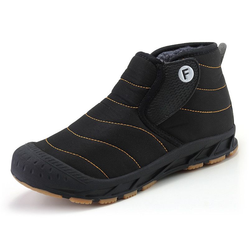 New Casual Men Ankle Boots High Quality Keep Warm Men Snow Boots Couple Comfortable Winter Waterproof Shoes Outdoor Men Sneakers_vogvips.com
