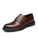 Euro Step 2025 New Fashion British Brogue Men's Autumn Formal Business Casual Leather Shoes_vogvips.com