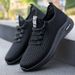 Men's Spring And Summer Single Breathable Casual Hollow Mesh Comfortable Soft Soled Sports Shoes_vogvips.com