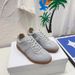 In Stock: 2025 Spring New Vintage Style Women's German Training Shoes, Round Toe, Lace-Up, Suede Low-Top, Maillard_vogvips.com