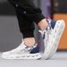 Men’s All-season, Comfortable, Breathable, Casual, Versatile, Laceless, Fashionable, Trendy, Sporty, Thick-soled, Solid-color Shoes._vogvips.com