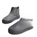 Foreign Trade Plus Size Women's Fleece-Lined Warm Snow European And American Style Slip-On Round Toe Fashion Boots With_vogvips.com