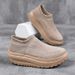 Cross-border Plus-size Spring And Autumn Fly-knit Women, Lightweight Thick-soled Foam-soled Sneakers, Rocking Shoes For_vogvips.com