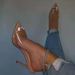 New Cross-border Plus-size Foreign Trade Women's Shoes, Summer Simple Style With Transparent Crystal Uppers, Ultra-high_vogvips.com