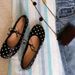 In-stock Sheepskin Version~.2024 Spring New Vintage Round-toe Slip-on Loafers With Elegant Rhinestones And Flat Soles_vogvips.com
