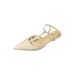 Roman Stiletto Peep Sandals For Women, Niche Dign, Commuter Fairy Style, Spring Summer Pointed Toe Mid Heel Single_vogvips.com