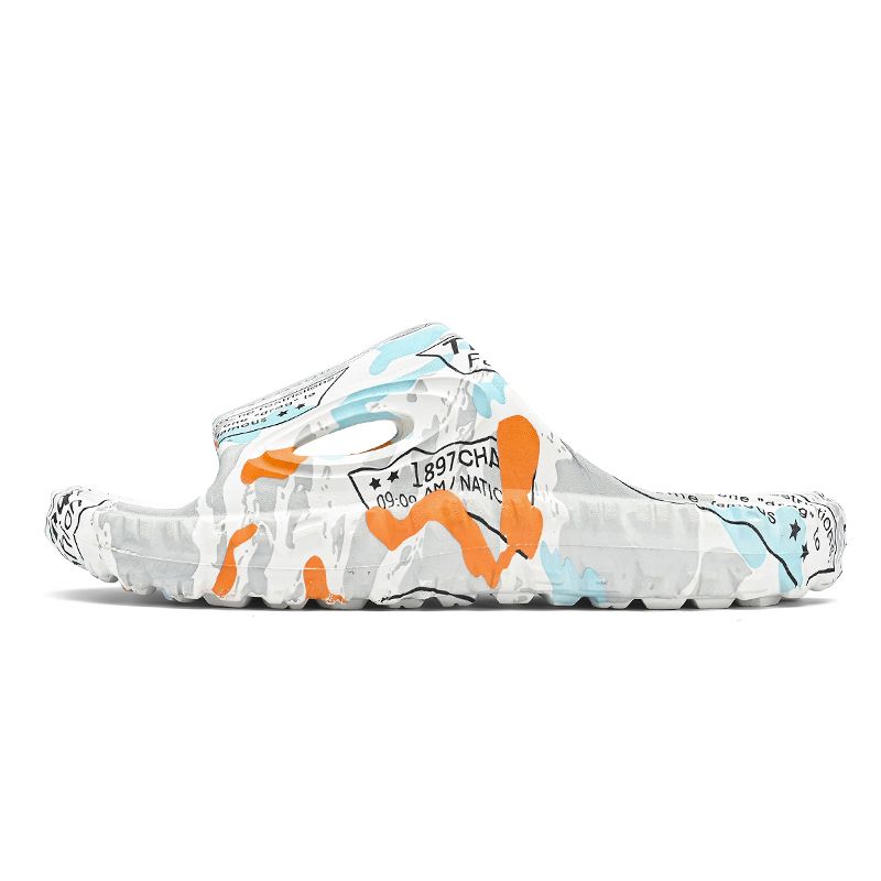 New Stylish Summer Men Shoes Comfortable Male Beach Slippers Soft Slides Non-slip Massage Indoor Fashion Slippers Outdoor 887_vogvips.com