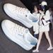 Genuine Leather White Sneakers For Women 2026 Spring Summer Mesh Breathable Comfortable Lightweight Casual Hollow Thin_vogvips.com
