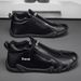 Men's High-Top Casual Work Boots - Durable Outdoor Hiking Shoes With Side Zipper, Breathable & Comfortable For All Seasons_vogvips.com