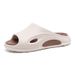 Men’s Shoes Slippers Couple Style Summer Outdoor Non Slip Thick Soled Men's Sandals Outdoor Sports Solid Color Beach Sandals_vogvips.com