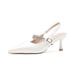 Genuine Leather Large-size High-heeled Shoes For Women, New Summer Style, Elegant Fashionable, With Thin Heels,_vogvips.com