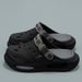Summer Men's And Women's Cave Shoes Fashion Breathable Sandals With Removable Insoles Non-slip Cushioned Thickened Slippers_vogvips.com