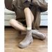 Gravity Suede Thick Heel Slim French Style Short For Women 2025 New Autumn And Winter Single Boot Temperament Round Toe_vogvips.com