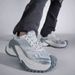 Song Yaxuan Same Style OGR Rattlesnake EX Series Dad Shoes Men 2025 Spring Thick Sole Height Increasing Sneakers Women_vogvips.com