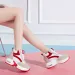 Women Height Increasing Walking Jogging Sneakers 6 CM Increase Black Red Ladies Sport Running Comfortable Girl Shoes_vogvips.com