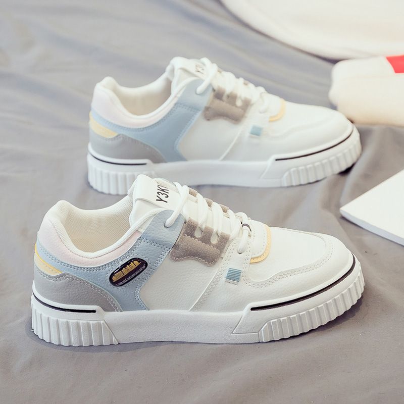 2024 New White Sneakers Women, Breathable Versatile Sports Casual Dad Shoes, Soft Sole Spring And Autumn Shoes For_vogvips.com