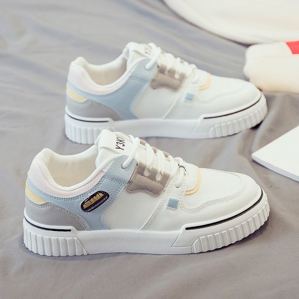 2024 New White Sneakers Women, Breathable Versatile Sports Casual Dad Shoes, Soft Sole Spring And Autumn Shoes For_vogvips.com