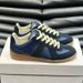 25MM6 Dexun New Genuine Leather White Lace-up Forrest Gump Shoes Flat Casual Sports Couple Sneakers_vogvips.com