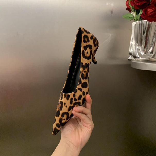 French Style Small High Heels, Women's Professional Black, 2026 Autumn And Winter New Item, Slim Heel, Shallow Mouth,_vogvips.com