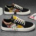 Low-Top Canvas Mens Summer Fashion Trend Platform Sneakers Comfortable Breathable Casual Shoes Zapatos Para Hombres_vogvips.com
