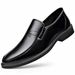 Men's plus Size Leather Shoes Patent Leather Business Casual Formal British Pointed Toe Korean Style_vogvips.com