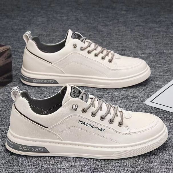 Men's Shoes Casual Sneakers Breathable Lightweight Slip-On Shoes For Summer Comfortable Round Toe Flat Shoes Sports Trendy Shoes_vogvips.com