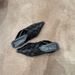 Ready to ship~ Genuine leather pointed toe hollow woven half slippers for women summer flat sandals mules sandals_vogvips.com